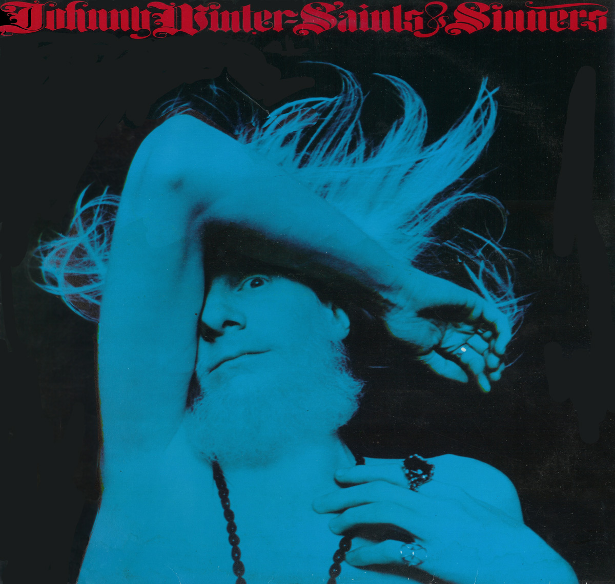 JOHNNY WINTER - Saints and Sinners front cover photo https://vinyl-records.nl